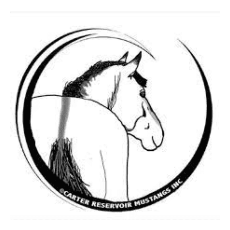 Carter Reservoir Mustangs logo